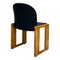 Black Leather and Ash Dialogo Dining Chairs by Afra and Tobia Scarpa for B&B Italia, 1973, Set of 4, Image 9