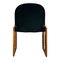 Black Leather and Ash Dialogo Dining Chairs by Afra and Tobia Scarpa for B&B Italia, 1973, Set of 4 10