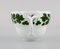 Green Ivy Vine Leaf 3-Person Coffee Service from Meissen, 1940s, Set of 9 6