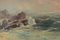 Jan B. Pospisil, Oil on Canvas, Coastal Motif, Mid-20th Century 4