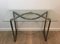 Brushed Steel Console Table 2