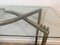 Brushed Steel Console Table 7