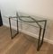 Brushed Steel Console Table 3