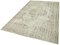 Tapis Beige Vintage, Turquie 3