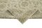 Tapis Beige Vintage, Turquie 6