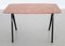 Mid-Century Italian Coffee Table with Pink Marble Top and Wooden Legs by Gio Ponti, 1950s 5