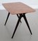 Table Basse Mid-Century avec Plateau en Marbre Rose et Pieds en Bois par Gio Ponti, Italie, 1950s 13