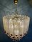 Large Murano Ceiling Lamp from Mazzega 8
