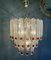 Large Murano Ceiling Lamp from Mazzega 2
