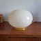 Lámpara de mesa vintage en forma de globo de cristal de Murano de Veluce, Italy, años 70, Imagen 1