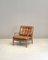 Loven Easy Chair in Buffalo Leather & Teak by Arne Norell for Norell AB 1