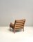 Loven Easy Chair in Buffalo Leather & Teak by Arne Norell for Norell AB, Image 4