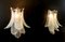 Vintage Transparent Felci Murano Glass Sconces, 1982, Set of 2, Image 8