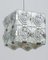 Cut Glass Cube Pendant from Kamenicky Senov, 1950s 3