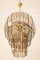 Smoked Glass Serrated Chandelier 2