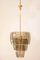 Smoked Glass Serrated Chandelier 3