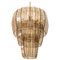 Smoked Glass Serrated Chandelier 1