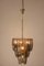 Smoked Glass Serrated Chandelier, Image 4