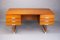 Vintage Danish Teak Model EP401 Pedestal Desk by Ejgil Petersen, 1960s 2