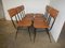 Tavolo e sedie da cucina, anni '50, set di 7, Immagine 11