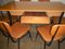 Table and Chair Kitchen Set, 1950s, Set of 7, Image 2