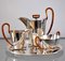 Silver-Plated Mocca Service Set from Argentor Vienna 1