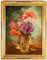 Triptych Oils on Canvas, Still Natures, Gaston Noury, 1935, Set of 3 17