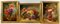 Triptych Oils on Canvas, Still Natures, Gaston Noury, 1935, Set of 3, Image 18