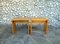 Vintage Pine Stools or Miniature Benches by Charlotte Perriand for Les Arcs, 1960s, Set of 2, Image 1