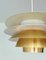 Verona Brass Pendant Lamp with Gold Finish by Svend Middelbo for Nordic Solar, Denmark 4