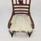 19th Century English Wooden Rocking Chair, Image 7
