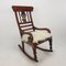 19th Century English Wooden Rocking Chair, Image 2