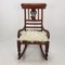 19th Century English Wooden Rocking Chair, Image 3