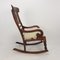 19th Century English Wooden Rocking Chair, Image 5