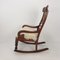 19th Century English Wooden Rocking Chair, Image 4