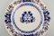 English Antique Deep Dinner Plates in Hand-Painted Faience from Mintons, Set of 8, Image 3