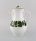 Meissen Green Ivy Vine Leaf Egoist Coffee Service in Hand-Painted Porcelain, Set of 5 8