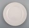 Royal Copenhagen White Salto Service Lunch Plates by Axel Salto, 1960s, Set of 12, Image 3