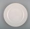 Royal Copenhagen White Salto Service Lunch Plates by Axel Salto, 1960s, Set of 12 2