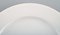 Royal Copenhagen White Salto Service Lunch Plates by Axel Salto, 1960s, Set of 12 4