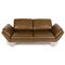 MR 675 Ledersofa Olivgrünes Sofa von Musterring 8