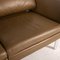 MR 675 Leather Sofa Green Olive Sofa from Musterring, Image 5