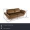 MR 675 Leather Sofa Green Olive Sofa from Musterring 2
