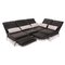 Plura Leather Corner Sofa by Rolf Benz 3