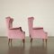 Armchairs, Italy 1950s, Set of 2 3