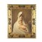 Madonna con bambino, olio su cartone, Immagine 1