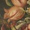 Natura morta con fiori e zucca, olio su tela, Immagine 7