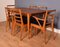 Ausziehbarer Teak Tisch & 6 Stühle von McIntosh, 1960er, 7er Set 3