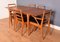 Ausziehbarer Teak Tisch & 6 Stühle von McIntosh, 1960er, 7er Set 4