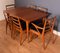 Teak Extending Table & 6 Chairs from McIntosh, 1960s, Set of 7 2